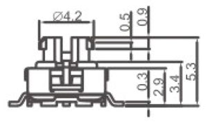 防水開關(guān)R2998L結(jié)構(gòu)圖