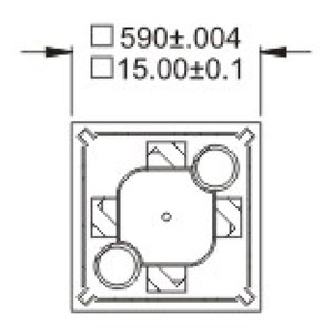 Illuminated Key Switches R2092 Structure Diagram